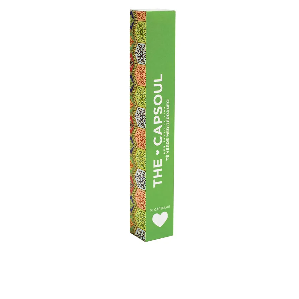 Capsule di tè verde mediterraneo, capsule compatibili con Nespress