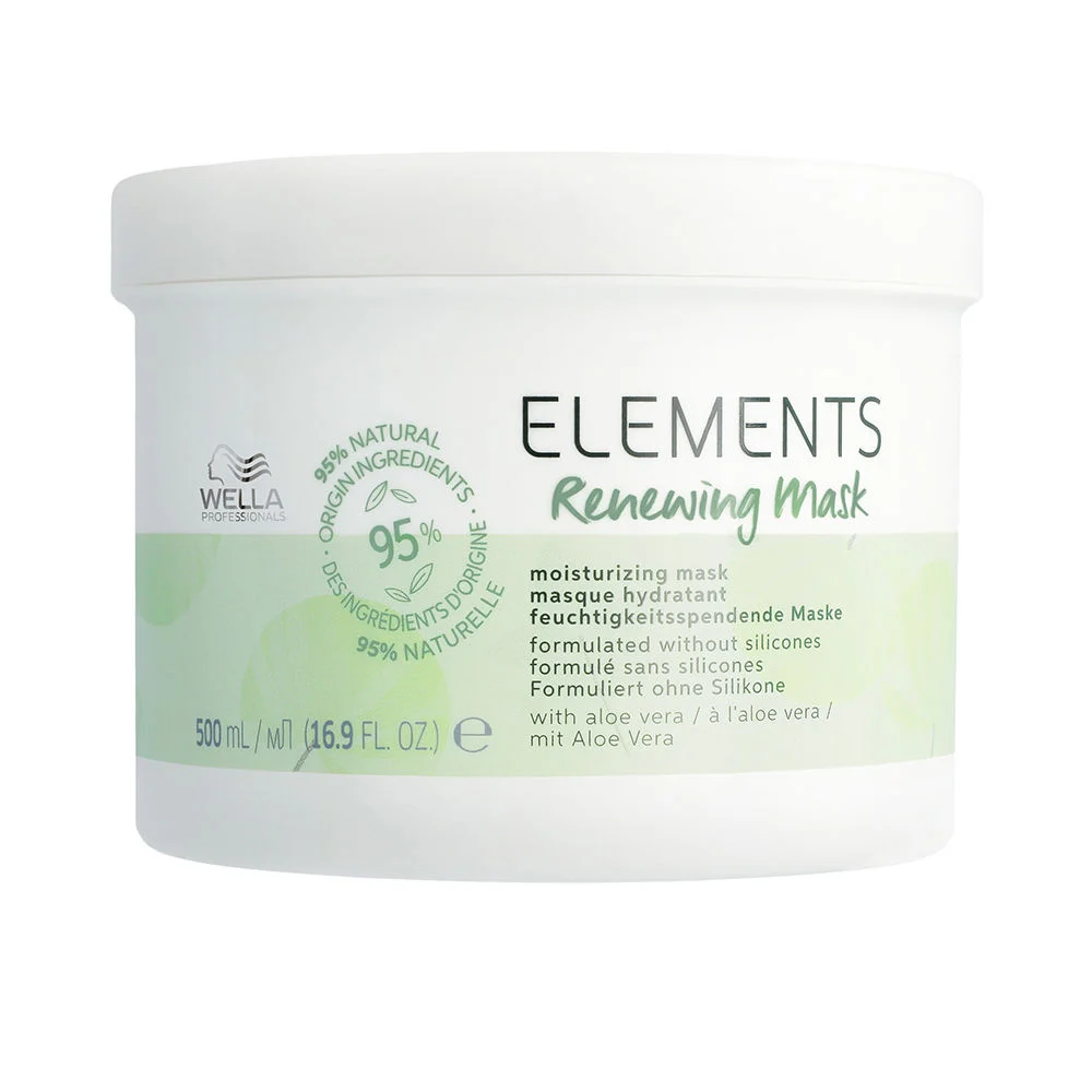 ELEments Maschera Idratante Rinnovatrice Senza Siliconi Tutti i Tipi di Capelli