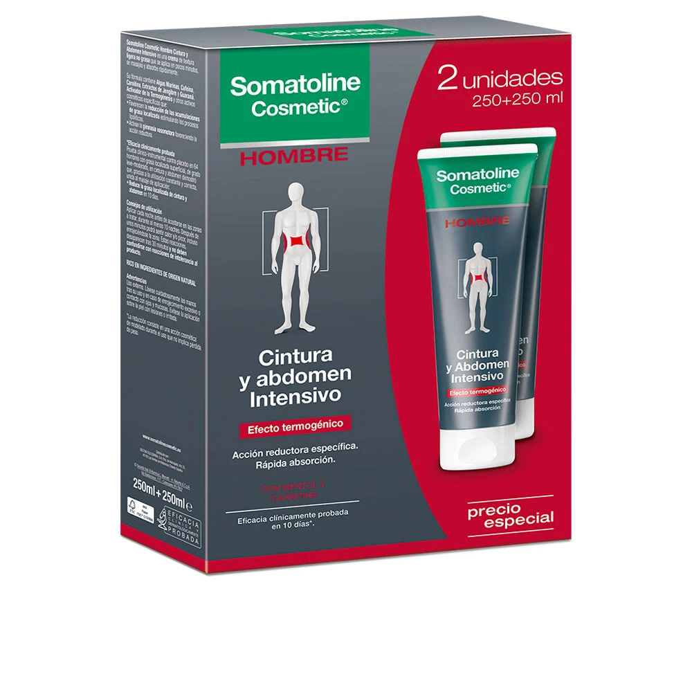 HOMBRE CINTURA & ABDOMEN REDUCTOR INTENSIVO COFANETTO