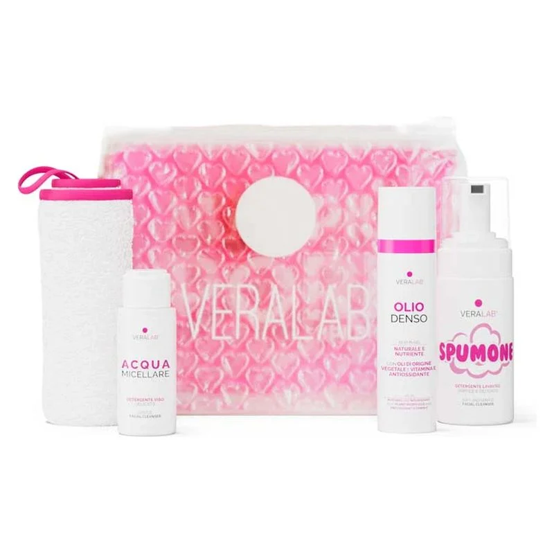 Veralab Kit Pelle Pulita - Kit Viso Per Una Detersione Completa
