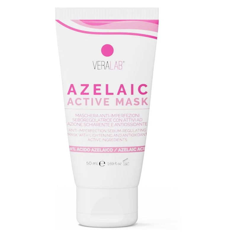 Veralab Azelaic Active Mask - Maschera Anti-Imperfezioni Seboregolatrice 50 Ml