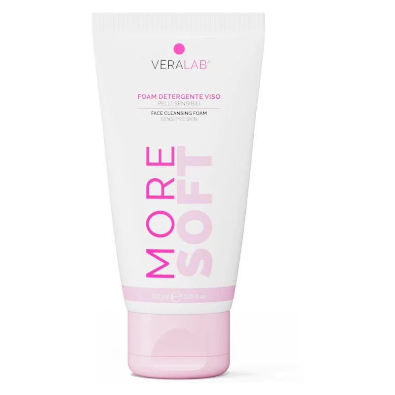 Veralab More Soft - Foam Detergente Viso Per Pelli Sensibili 50 Ml