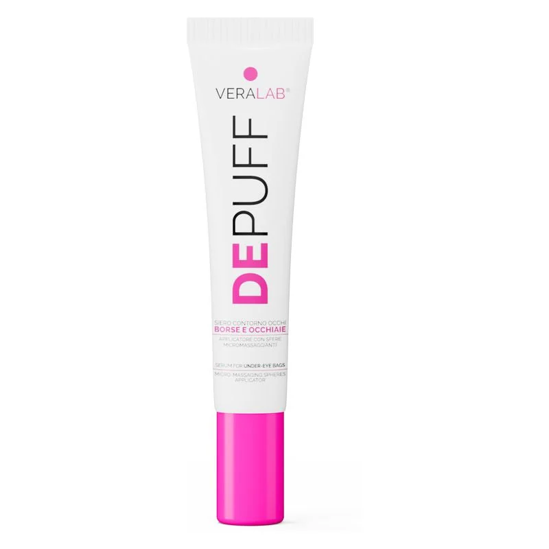 Veralab Depuff - Siero Roll-On Contorno Occhi Borse Occhiaie 15 Ml