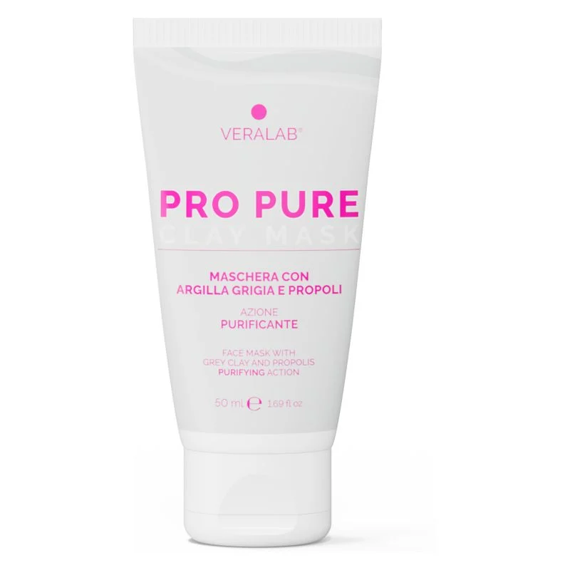 Veralab Pro Pure Clay Mask - Maschera Viso Purificante 50 Ml