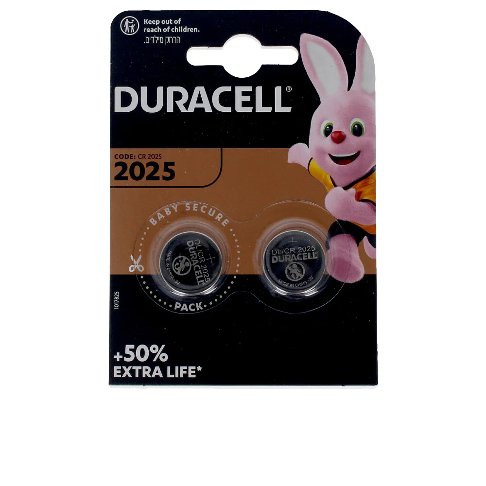 Batterie DURACELL BUTTON LITHIUM 3V 2025 DL/CR2025
