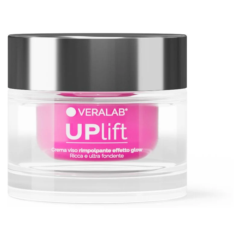 Veralab Uplift Crema Viso - Crema Viso Rimpolpante Effetto Glow 50 Ml