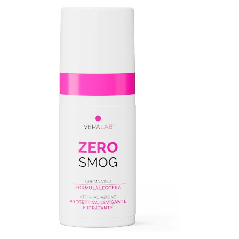 Veralab Zero Smog - Crema Viso Leggera, Idratante E Protettiva 15 Ml