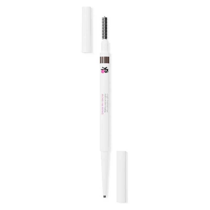 Overskin Draw My Brow - Matita Sopracciglia Tratto Sottile 03 - Castano Scuro