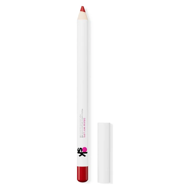 Overskin Draw My Lips - Matita Labbra Alta Precisione 01 - Rosso Cinica