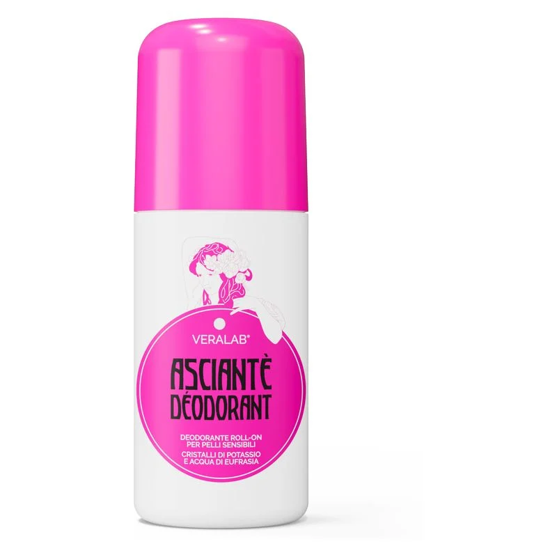 Veralab Asciantè - Deodorante Roll-On Per Pelli Sensibili 50 Ml