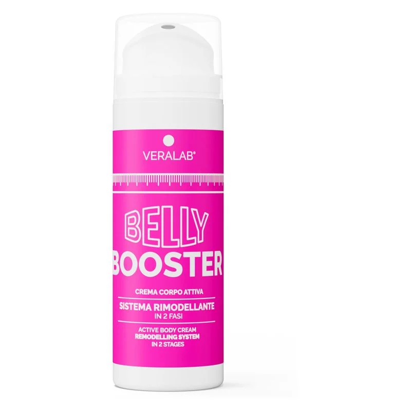 Veralab Crema Belly Booster - Crema Rimodellante Addome, Pancia E Fianchi 150 Ml
