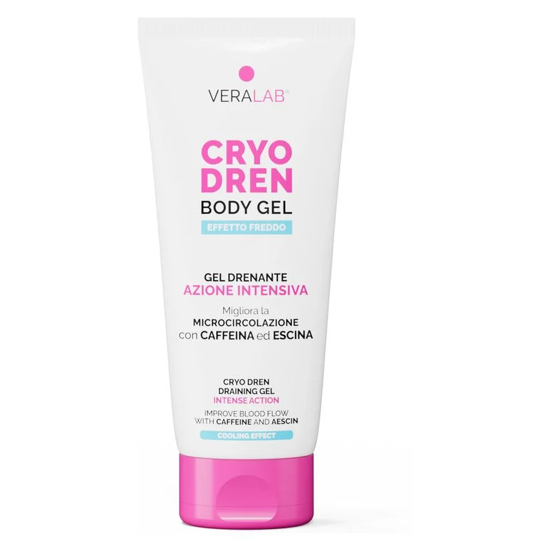 Veralab Cryo Dren - Body Gel Effetto Freddo 200 Ml