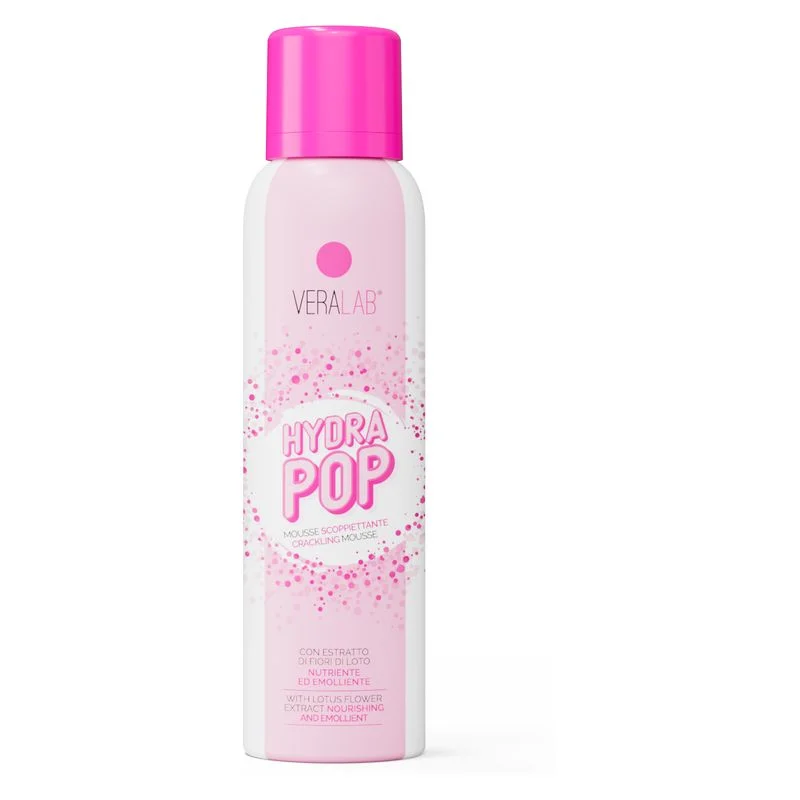 Veralab Hydra Pop - Mousse Scoppiettante Nutriente Ed Emolliente 150 Ml