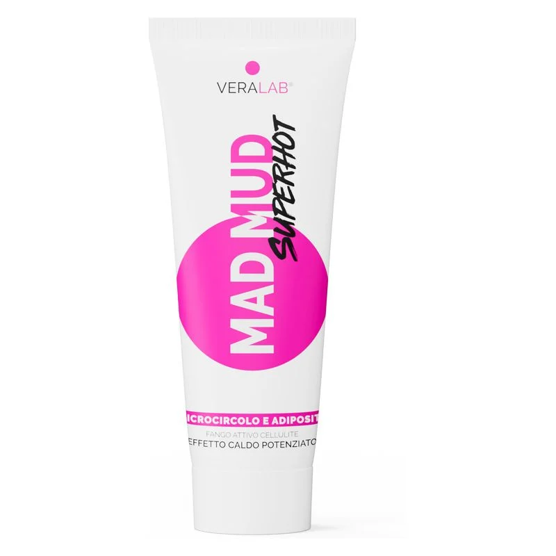 Veralab Mad Mud - Superhot Fango Attivo Riducente Effetto Super Caldo 2 X 250 Ml