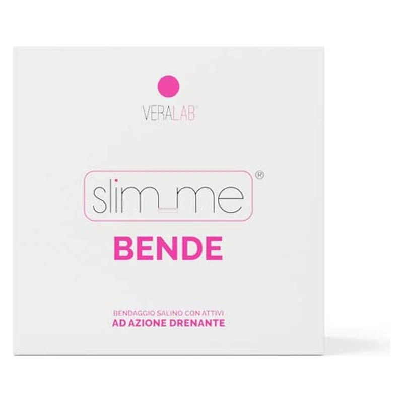 Veralab Slim_Me Bende - Bendaggio Salino Drenante 4 Conf. Da 2 Bende
