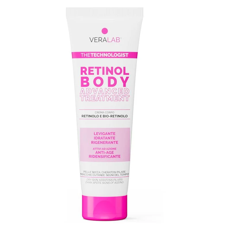 Veralab Retinol Body - Crema Levigante, Idratante E Rigenerante 150 Ml