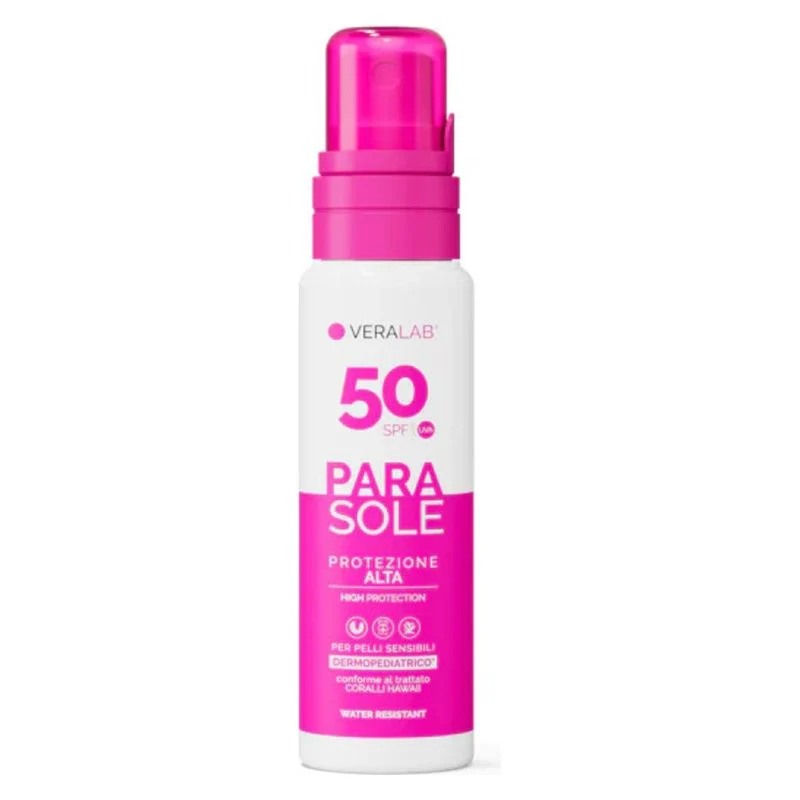 Veralab Parasole 50 - Latte Solare Spray - Spf 50 100 ML