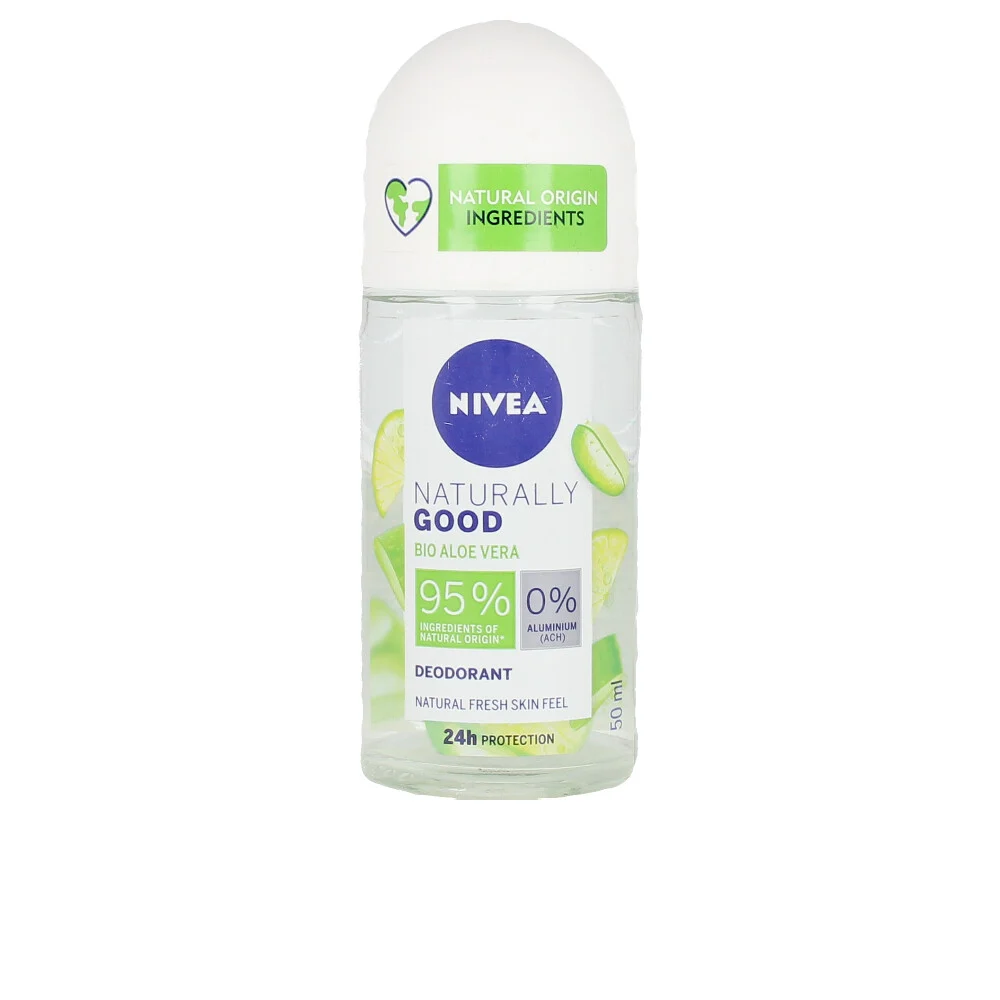 Deodorante roll-on all’aloe vera, naturalmente buono.
