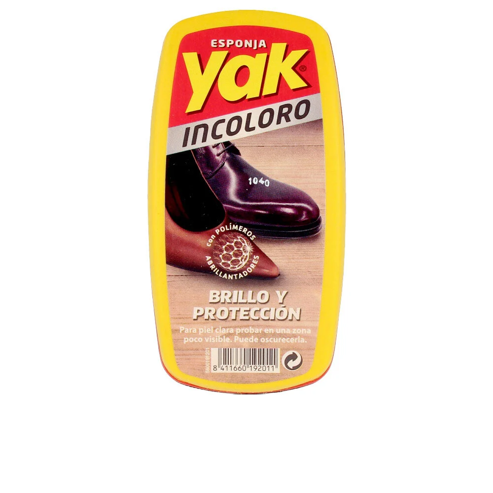 Spugna per scarpe autolucidante incolore YAK