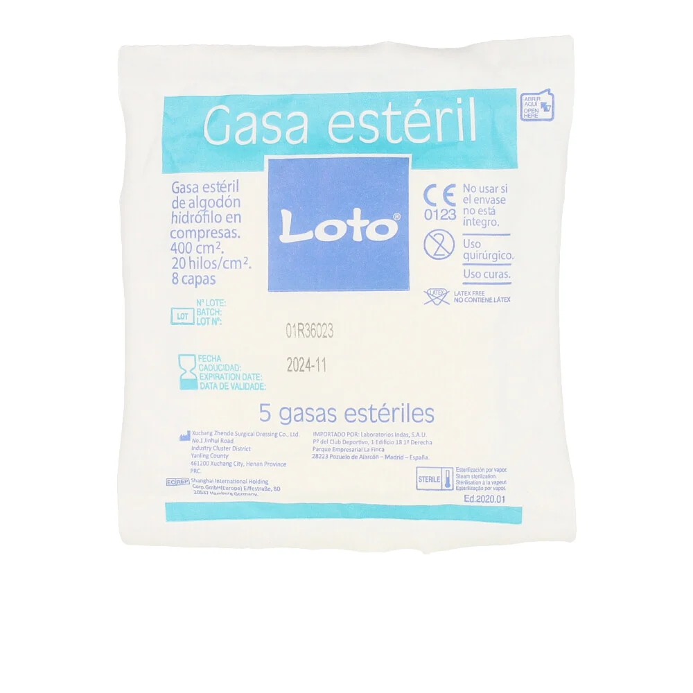 Garza idrofila morbida LOTO 100% cotone