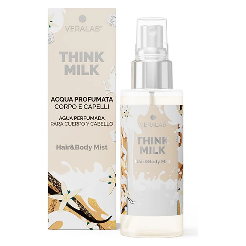 Veralab Think Milk Acqua Profumata Corpo E Capelli 100 Ml
