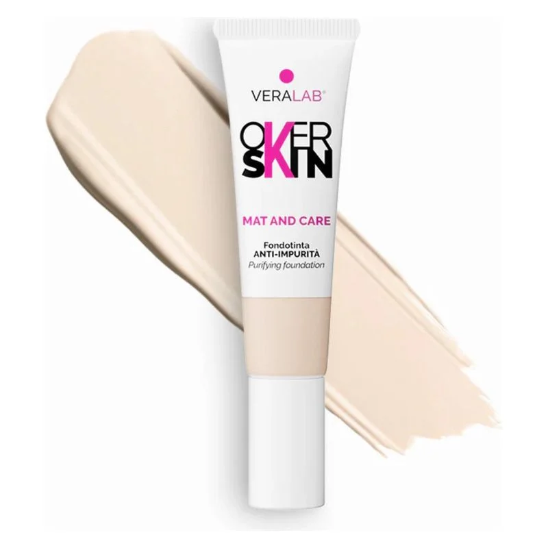 Overskin Mat And Care - Fondotinta Anti Imperfezioni 0.5 - Fair 30 Ml