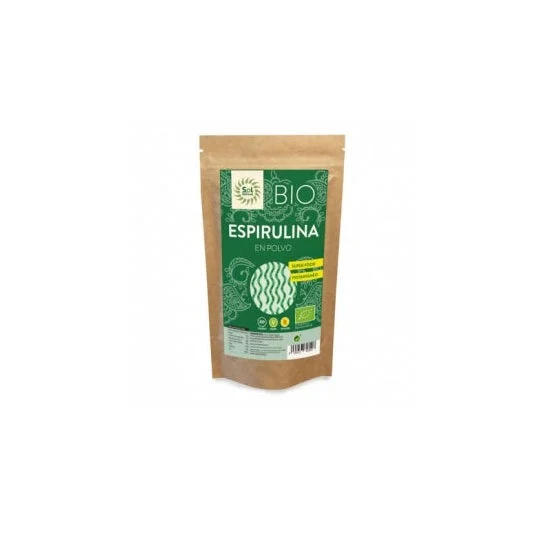 Solnatural Spirulina in polvere Bio S/G Vegan 125g