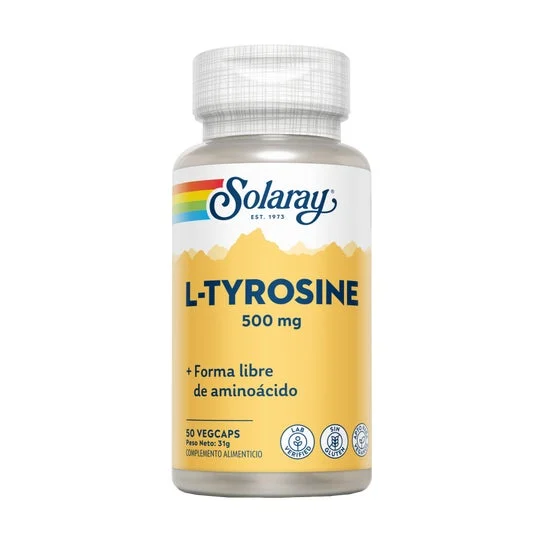 L-Tirosina Solaray 500mg 50 capsule