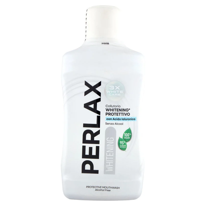 Perlax Collutorio Whitening - Protettivo Con Acido Ialuronico 500 ml