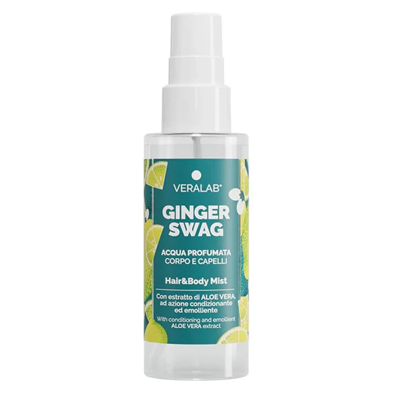 Veralab Ginger Swag Acqua Profumata Corpo E Capelli 100 Ml