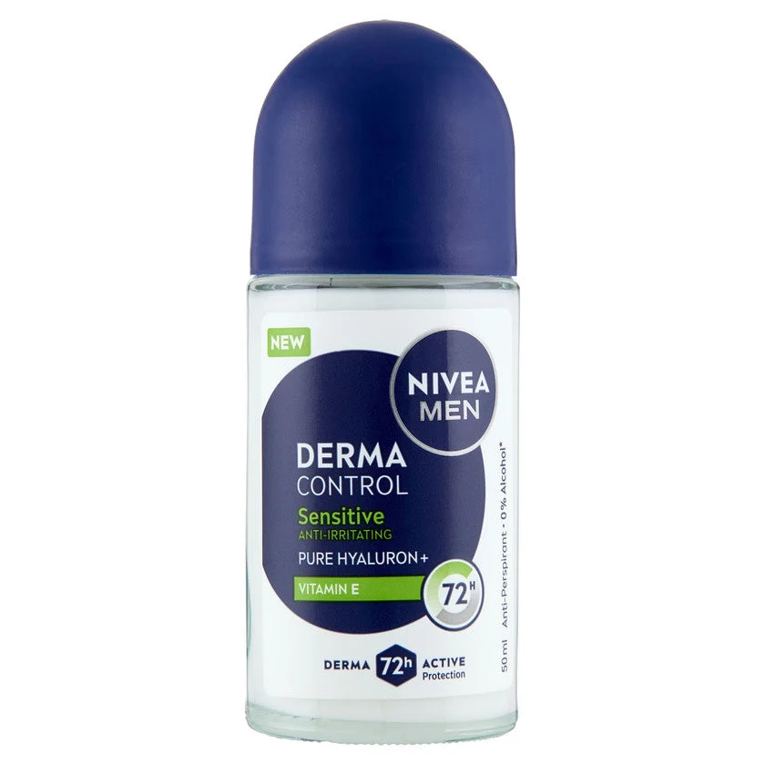 Nivea Derma Control Sensitive - Deodorante Roll-on 50 ml