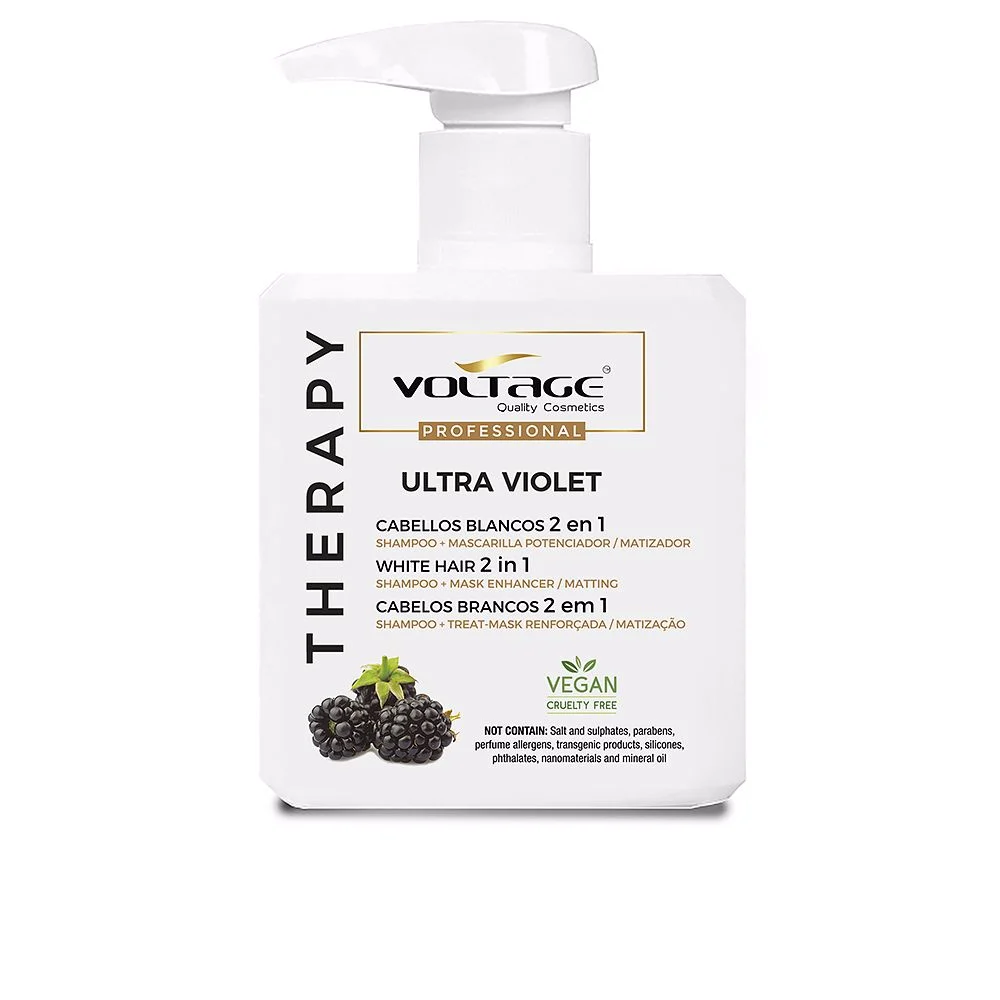 TERAPIA ULTRAVIOLETTA per capelli bianchi shampoo-maschera 2 in 1