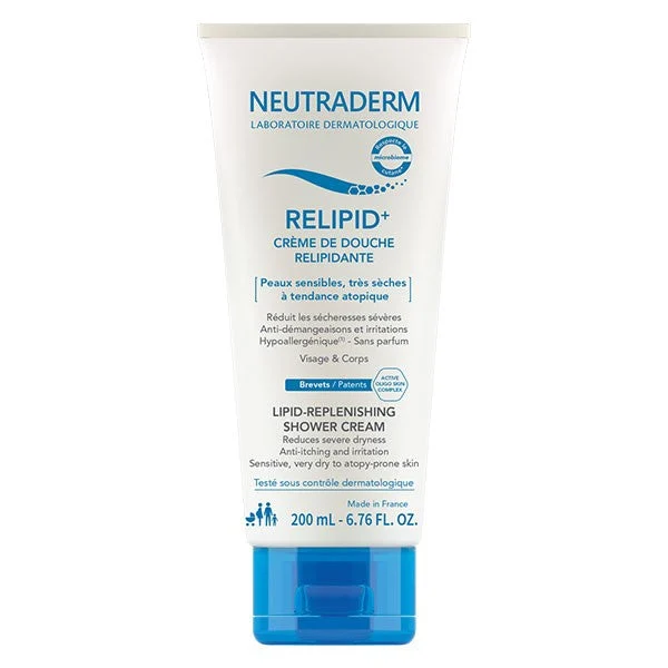 Neutraderm Relipid+ Crema Doccia Relipidante Pelli Sensibili 200ml
