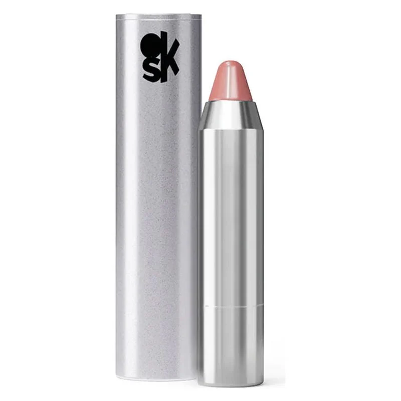 Overskin Click'N Kiss - Shiny - Rossetto Lucido Effetto Balmy 01 - Soft Rosie (1.5 G)