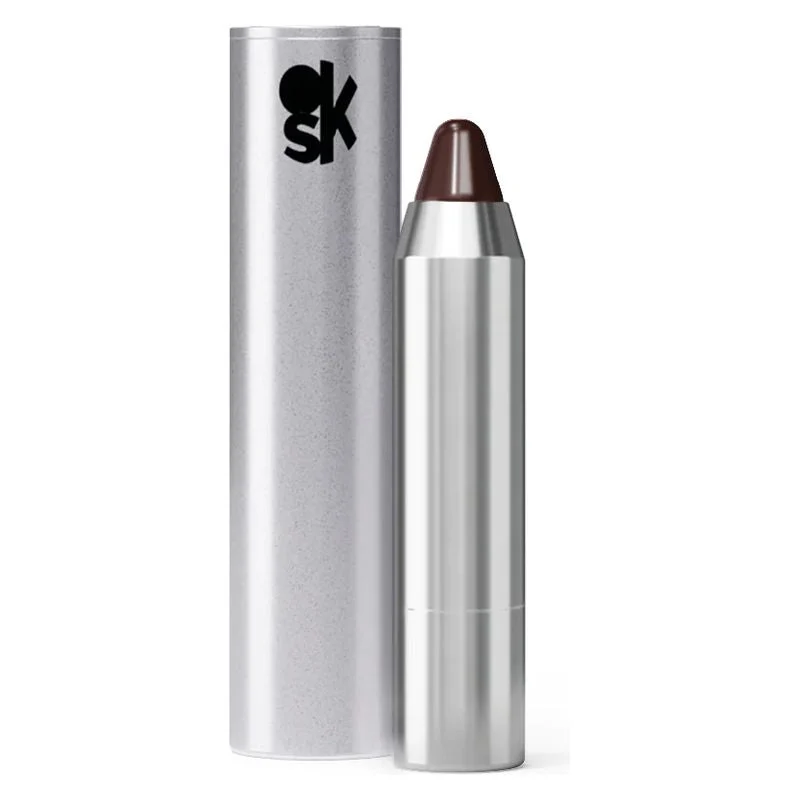 Overskin Click'N Kiss - Shiny - Rossetto Lucido Effetto Balmy 06 - Hot Cocoa 1.5 G
