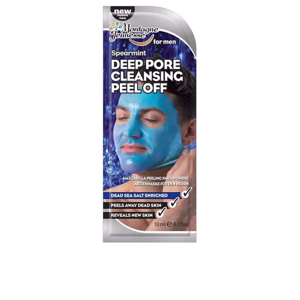 Maschera peel-off detergente per i pori profondi PER UOMO