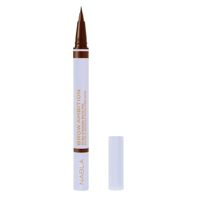Nabla Brow Ambition Micro-Stroking Brow Pen Warm Brown 0,44 Ml