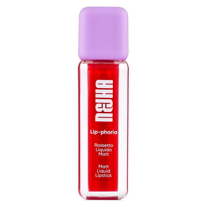 Nejha Lip-Phoria – Rossetto Liquido Matt 10 - Royal Red 4,5 Ml