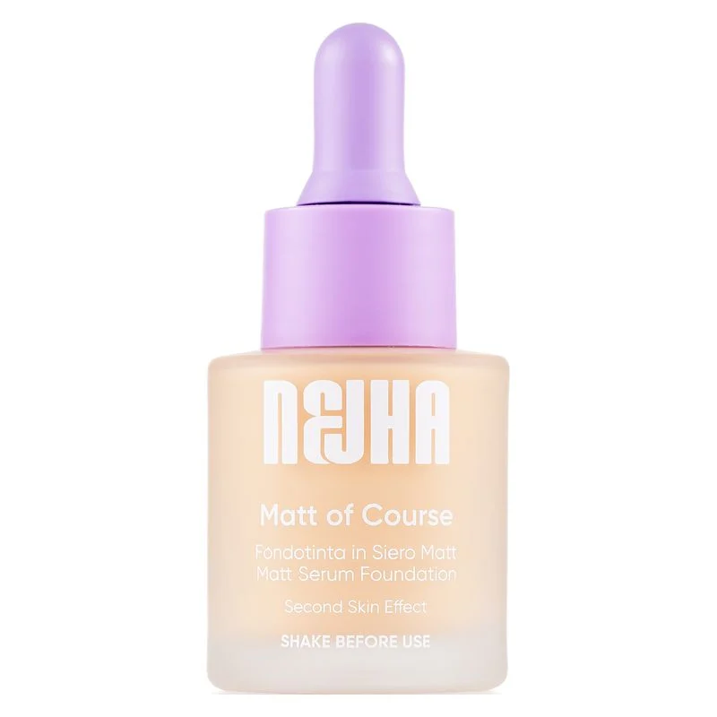 Nejha Matt Of Course – Fondotinta Matt W05 - Sand 18 Ml