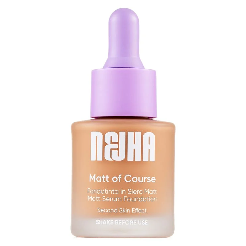 Nejha Matt Of Course – Fondotinta Matt W08 - Toffee 18 Ml
