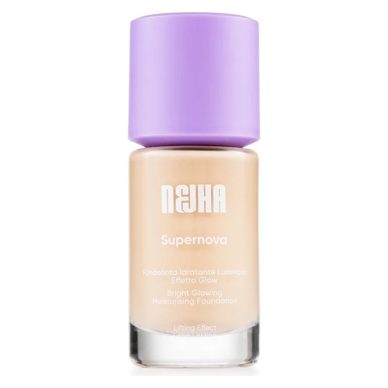 Nejha Supernova - Fondotinta Idratante Luminoso Effetto Glow N03 - Honey 27 Ml