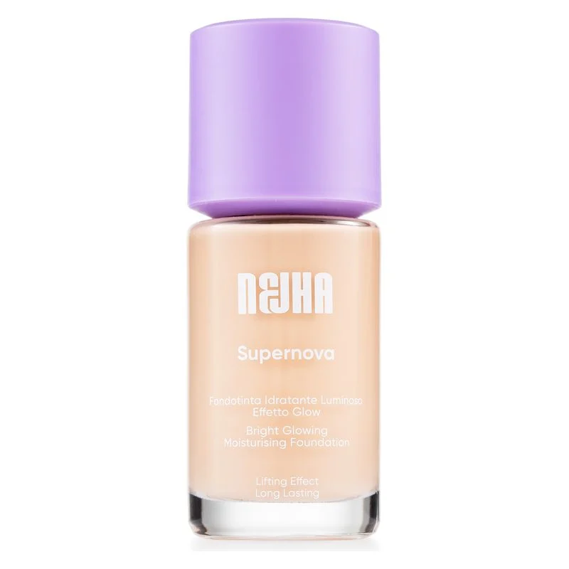 Nejha Supernova - Fondotinta Idratante Luminoso Effetto Glow P06 - Caramel 27 Ml
