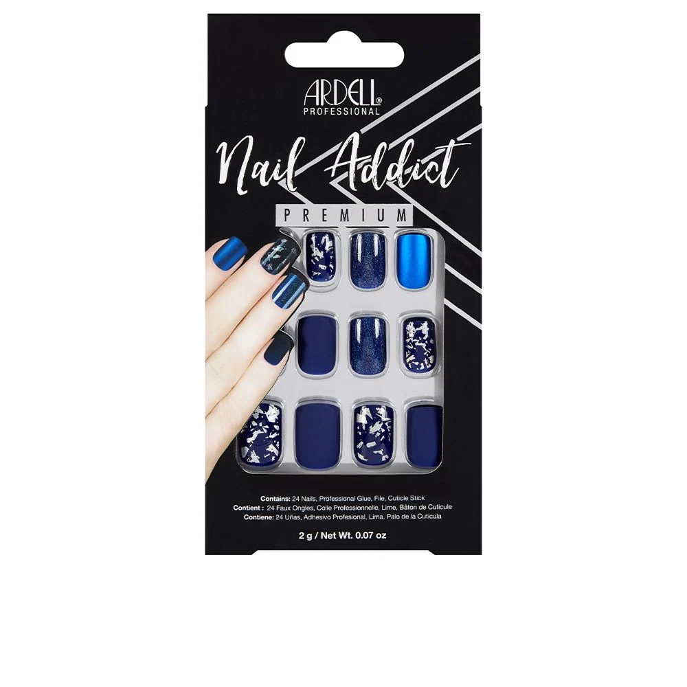 NAIL ADDICT blu opaco