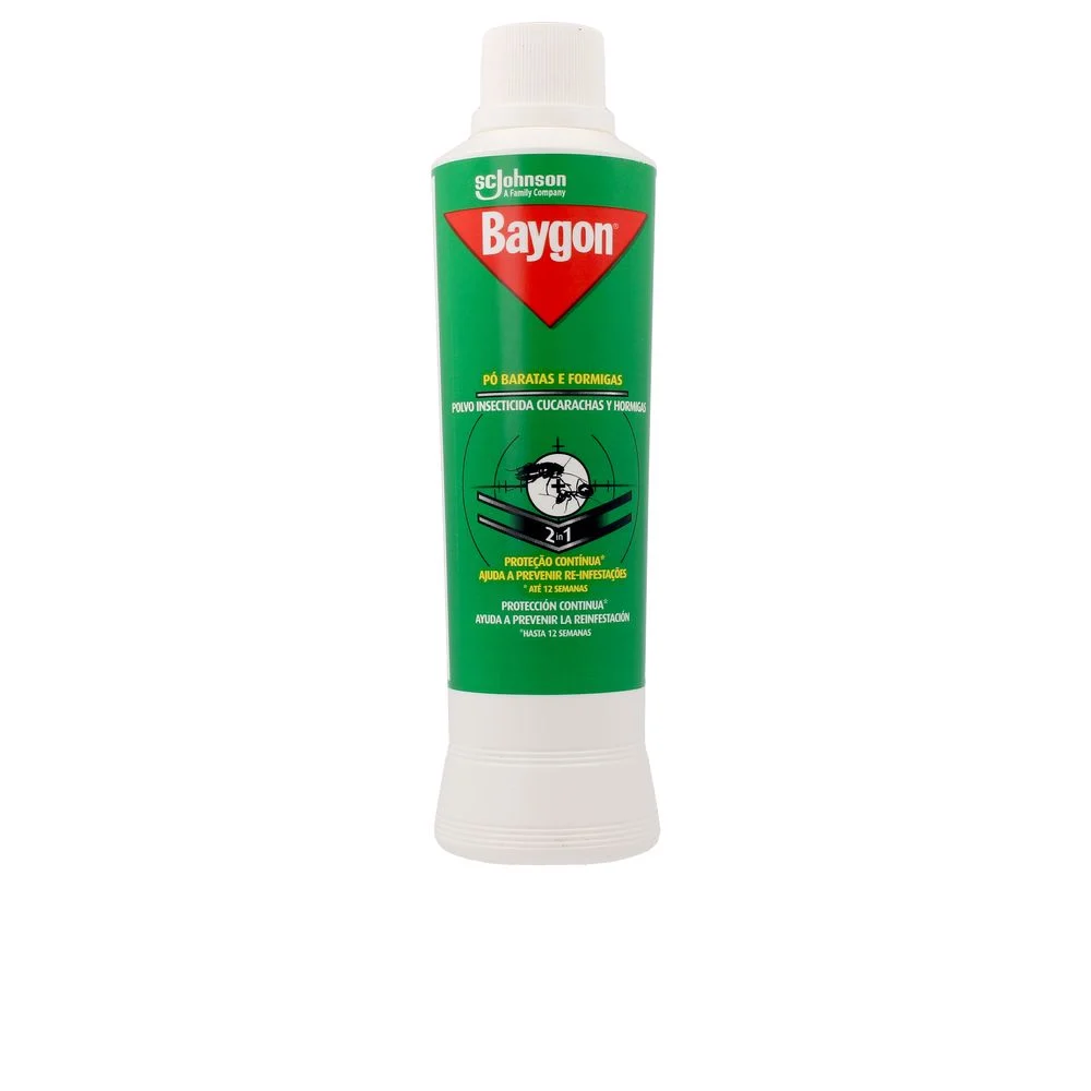 BAYGON, insetticida in polvere per scarafaggi e formiche.