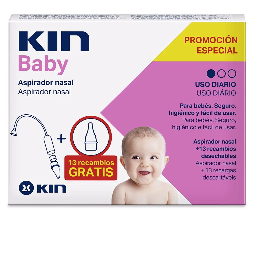 Aspiratore nasale KIN BABY + ricarica