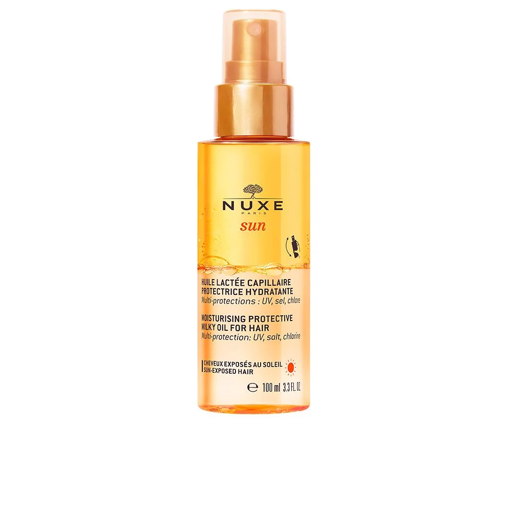 NUXE SUN huile lactée capillaire protettrice idratante