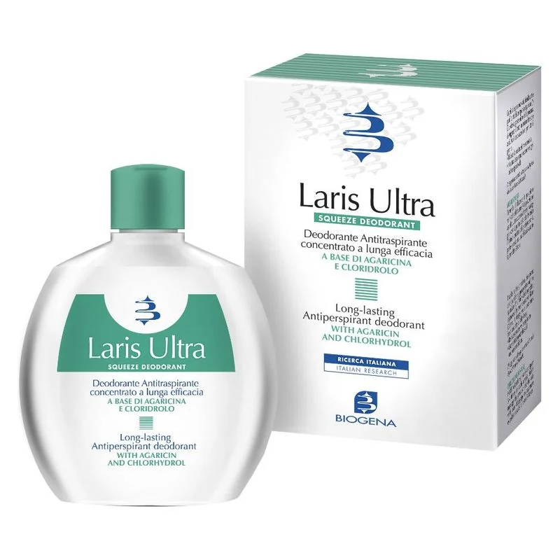 Biogena Laris Ultra Squeeze Deodorant - Deodorante Antitraspirante 50 Ml