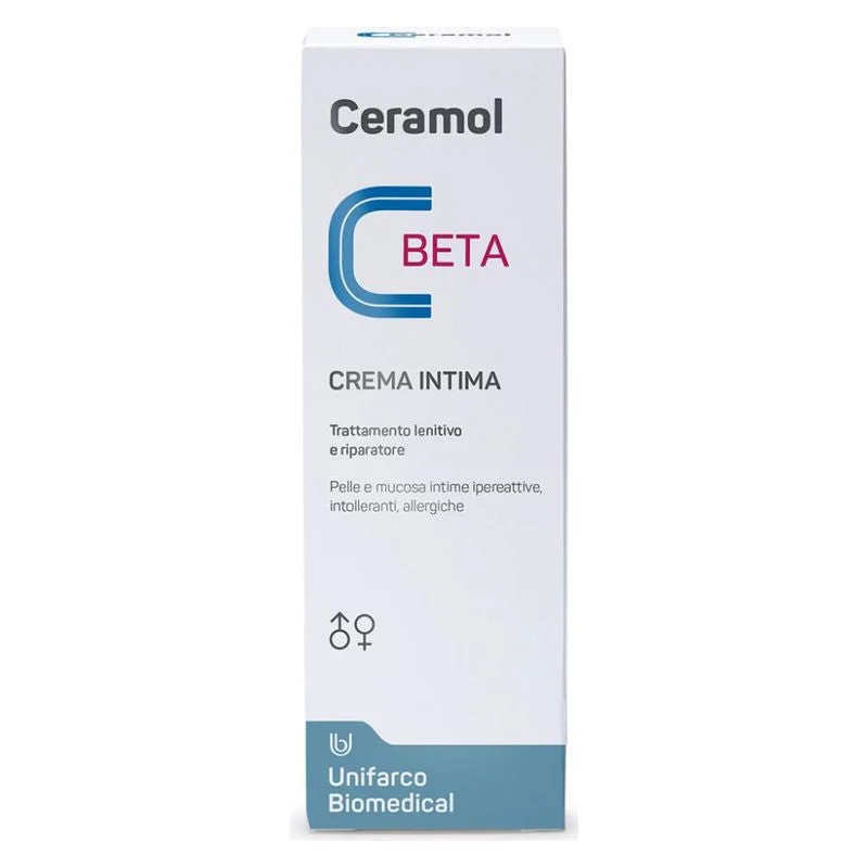 Ceramol Beta Crema Intima Tratatmento Lenitivo E Riparatore 50 Ml