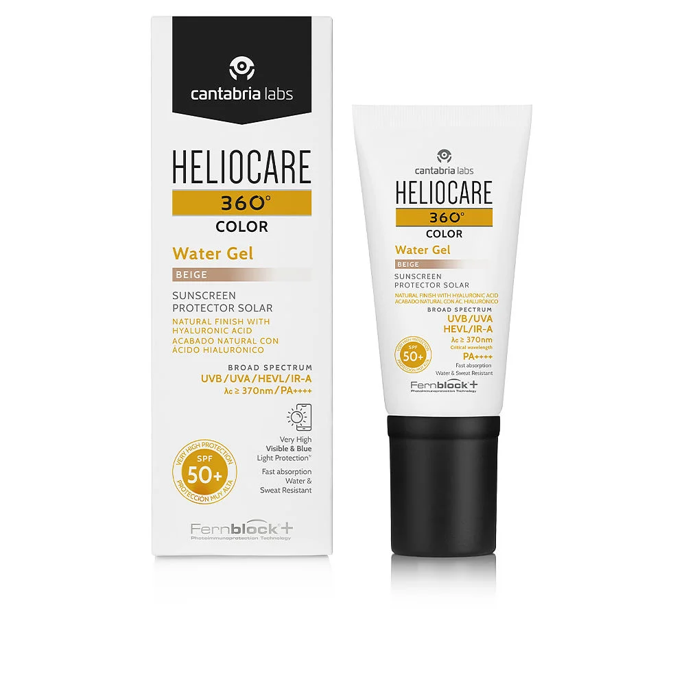Crema solare HELIOCARE 360° COLOR con gel color acqua SPF50+