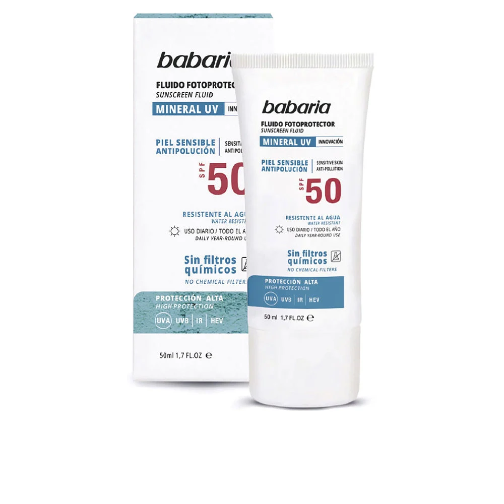 SOLAR MINERAL UV easy fluido fotoprotettivo SPF50